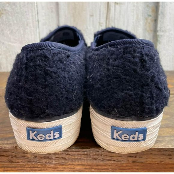 KEDS Sherpa Sneakers Triple Decker Shoes 💙Dream Foam Insole Woman’s 6.5 - Picture 6 of 8
